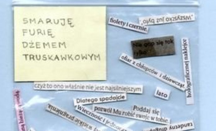 plakat wernisażu Olgi Loli Naliwajko