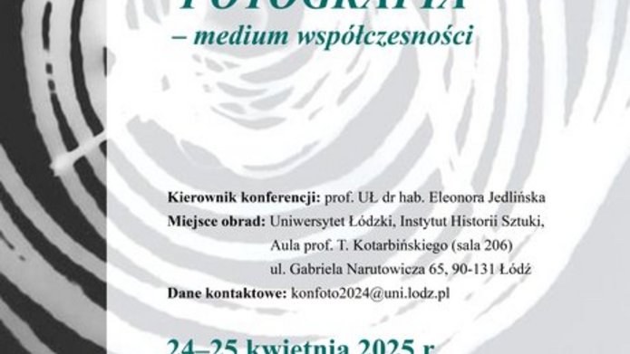 Plakat konferencji IHS UŁ